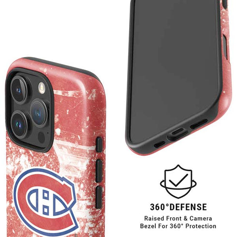 NHL Montreal Canadiens Frozen iPhone 16 Pro Magsafe Impact Case